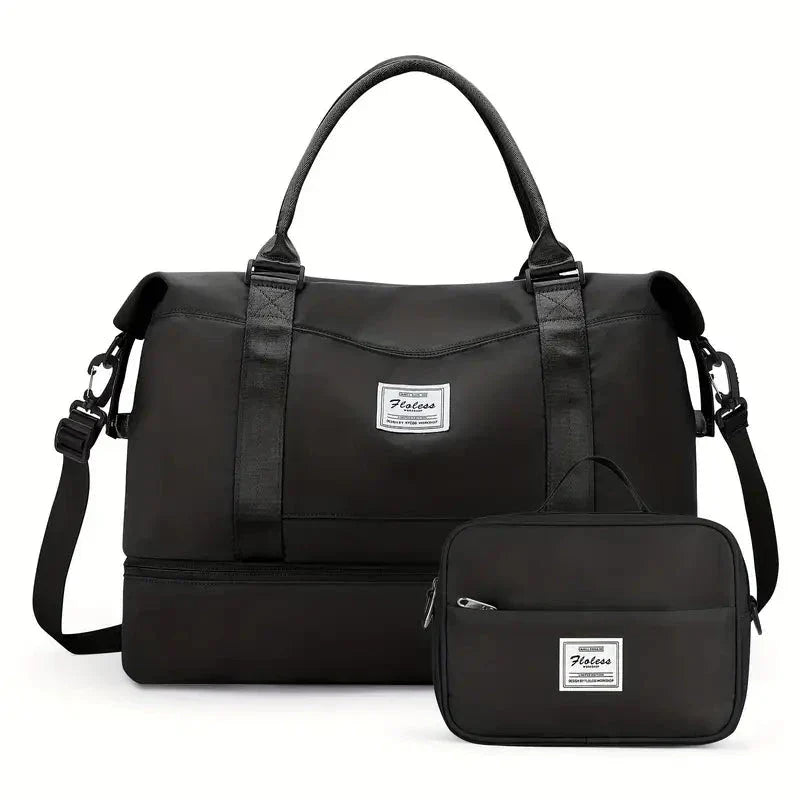 Bolsa-Mala Impermeável com Bolsos Multifuncionais + BRINDE