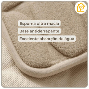 Tapete para Banheiro Antiderrapante Primar (Compre 1 e leve 2)