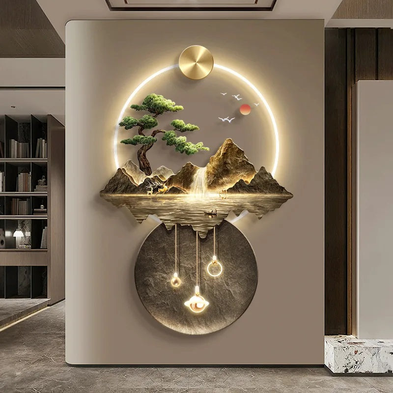 [OFERTA ESPECIAL] Luminária Bonsai LED 3D + Brinde