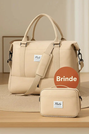Bolsa-Mala Impermeável com Bolsos Multifuncionais + BRINDE